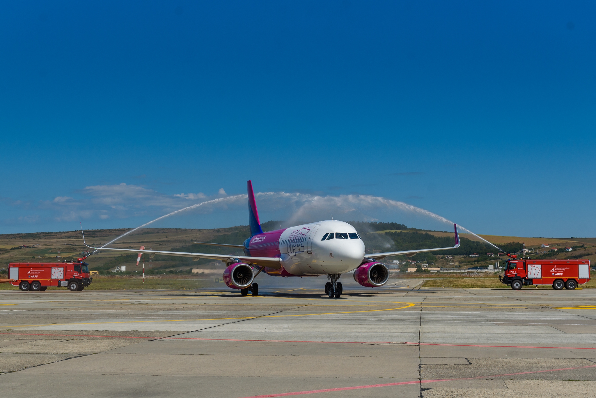 Wizz Air alocă bazei operaționale din Cluj Napoca a 7 aeronavă