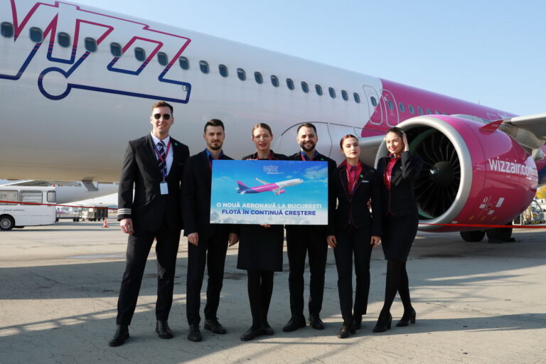 O nouă aeronavă Wizz Air în baza operațională din București