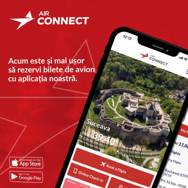 Air Connect lansează aplicația pentru mobil