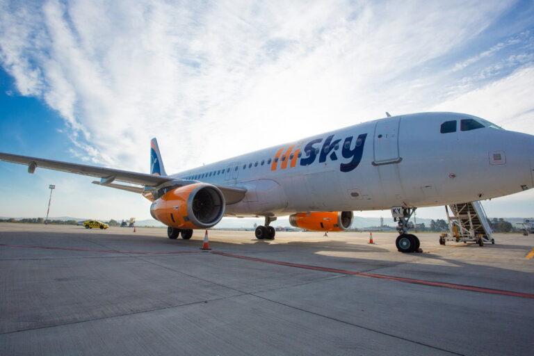 Pe Aeroportul Internațional Avram Iancu Cluj a fost operaționalizat un nou zbor al companiei HiSky