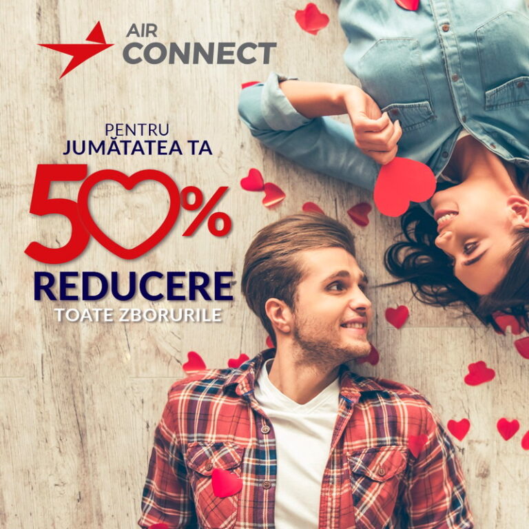 Dragobete 2023 vine cu promoții la AirConnect