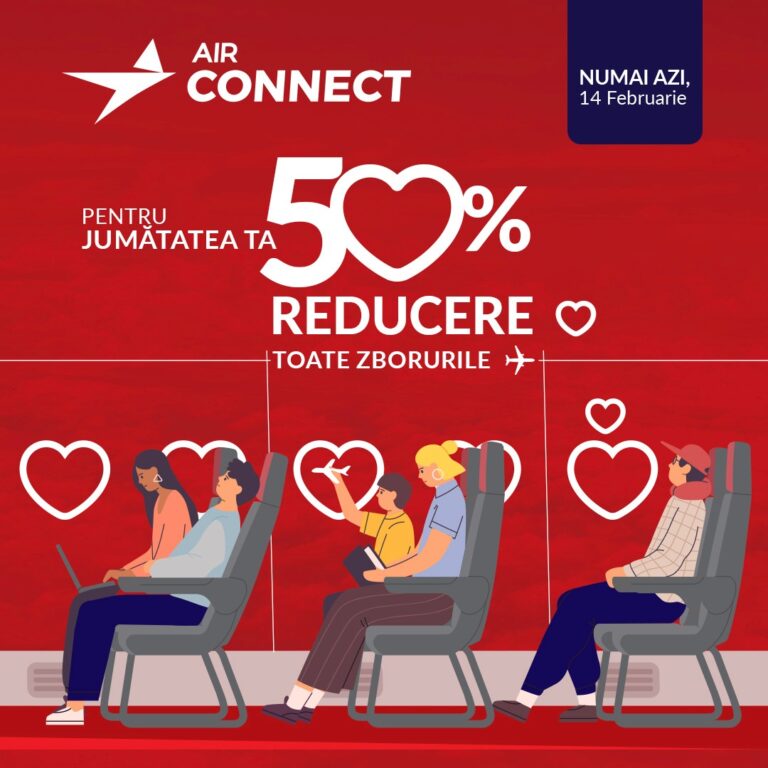 Valentine’s Day la AirConnect