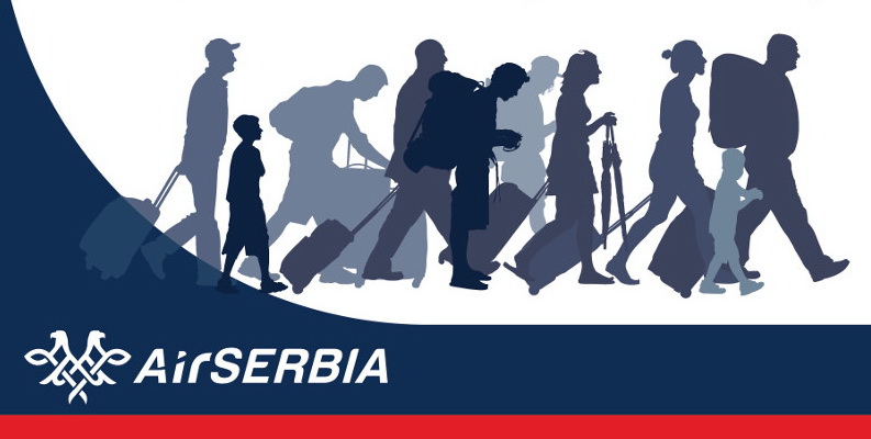 Air Serbia: Evaluarea activității lunii februarie 2023