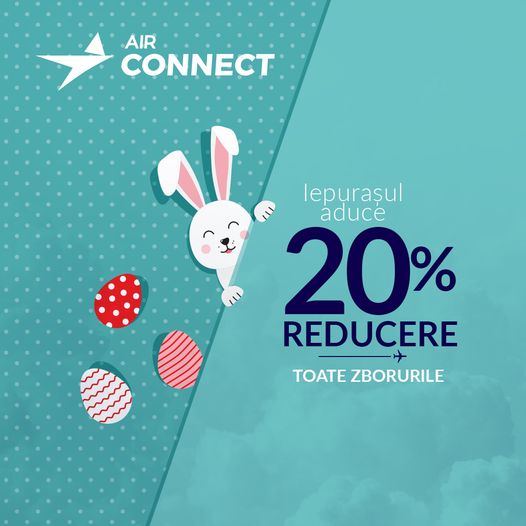 Reduceri la zborurile companiei Air Connect