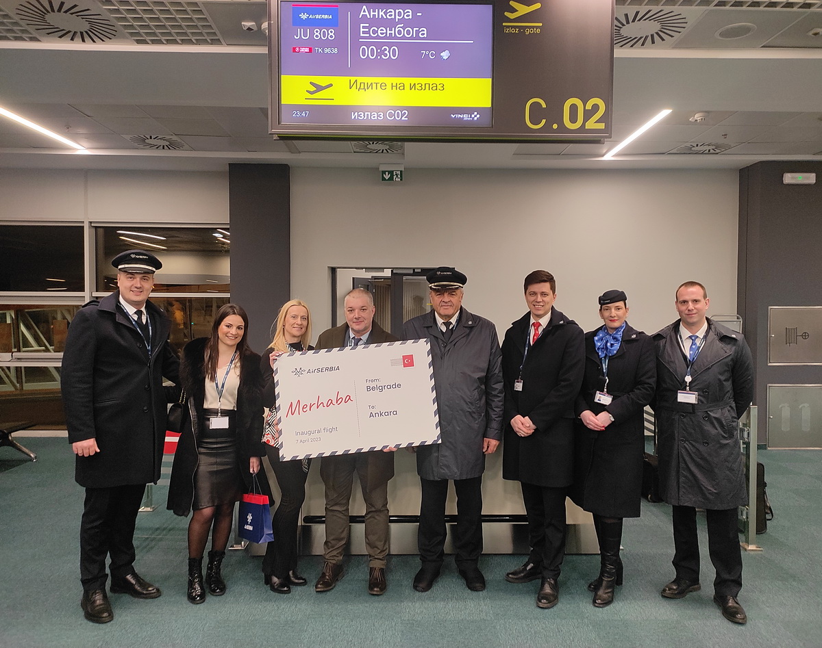 Air Serbia: Ankara noua destinație