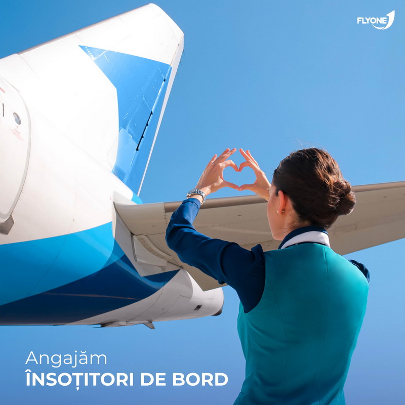 FLYONE te așteaptă în echipa sa