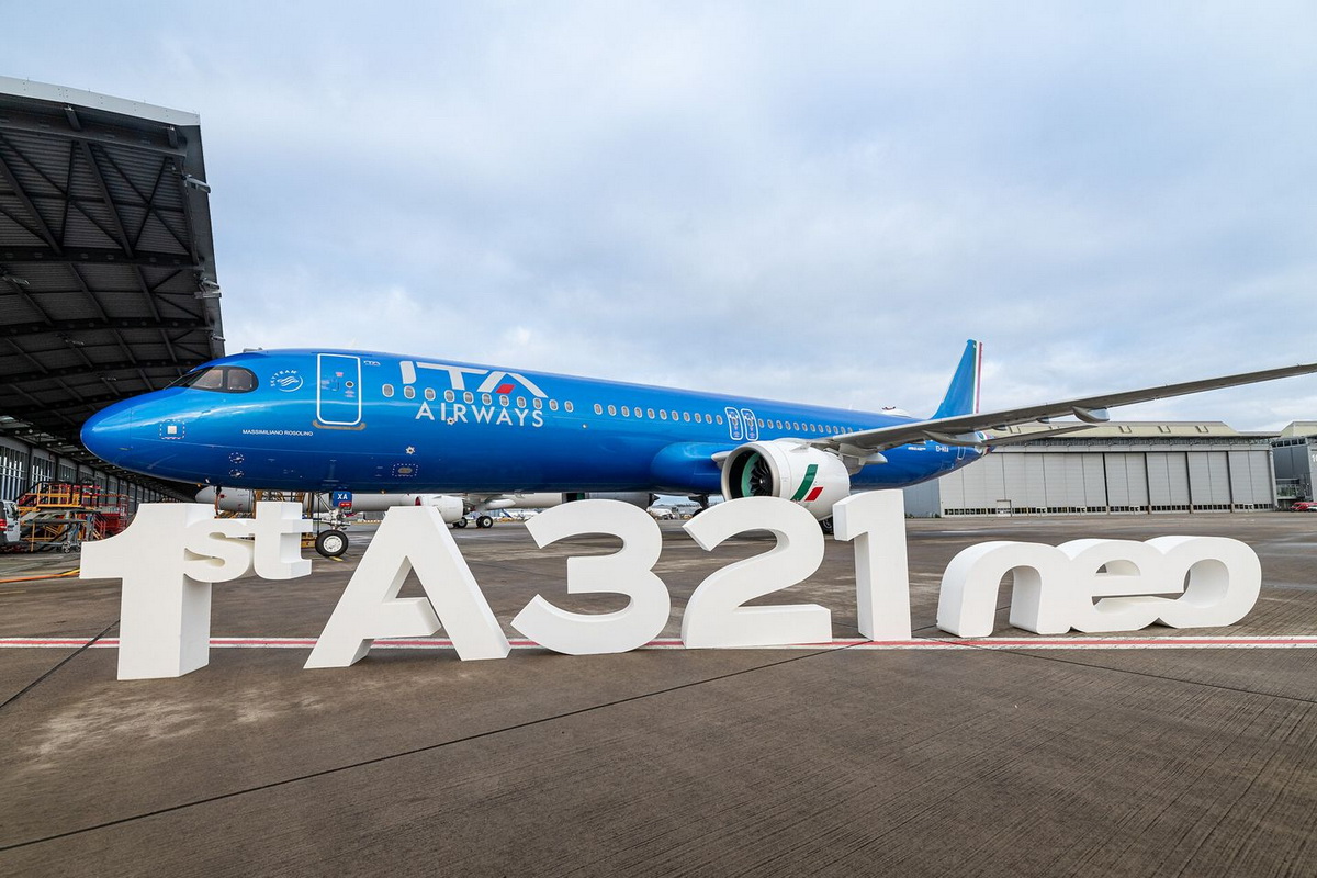 Primul A321neo al ITA Airways
