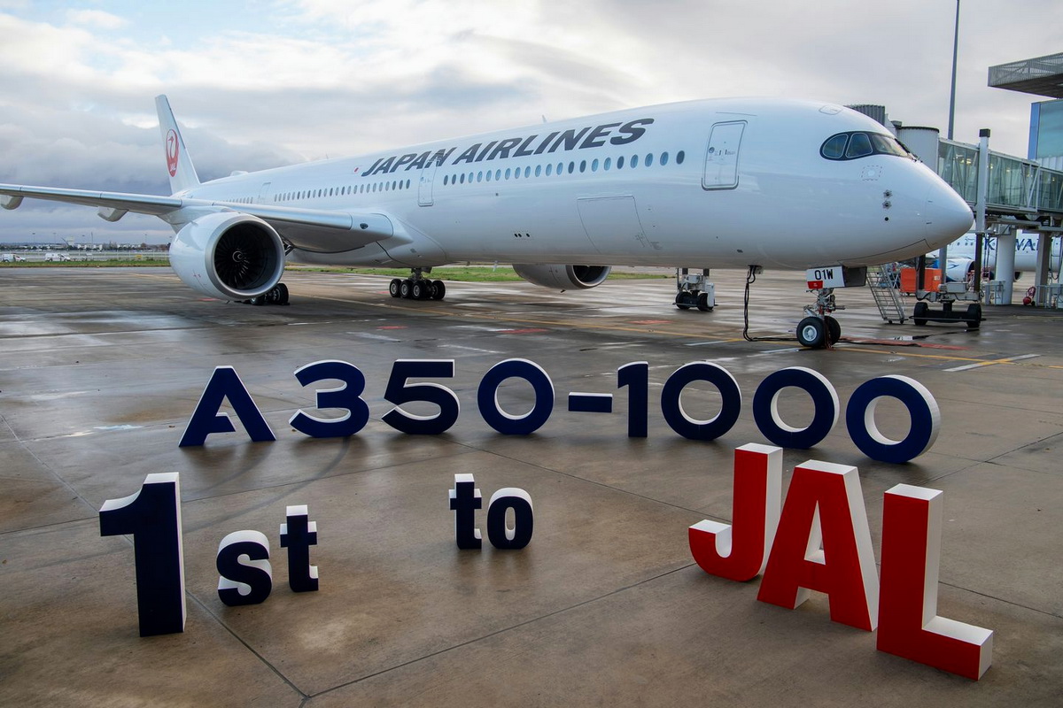 Prima aeronavă A350 – 1000 pentru JAL