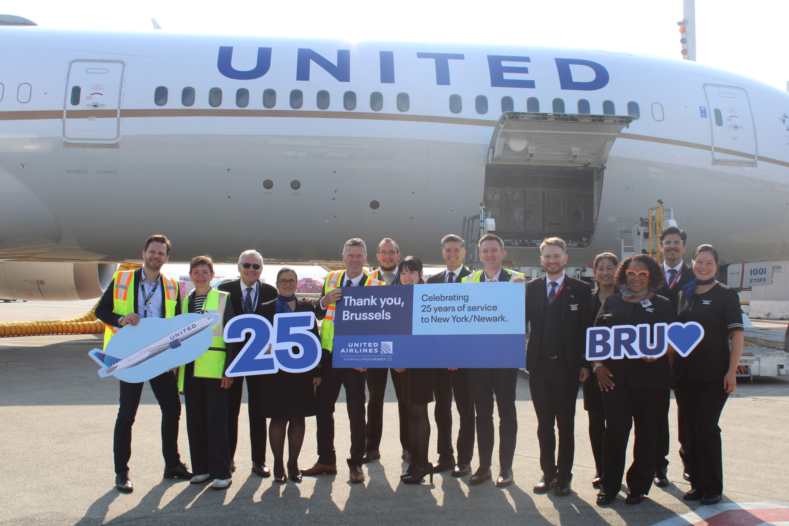 United Airlines - BRU Airport