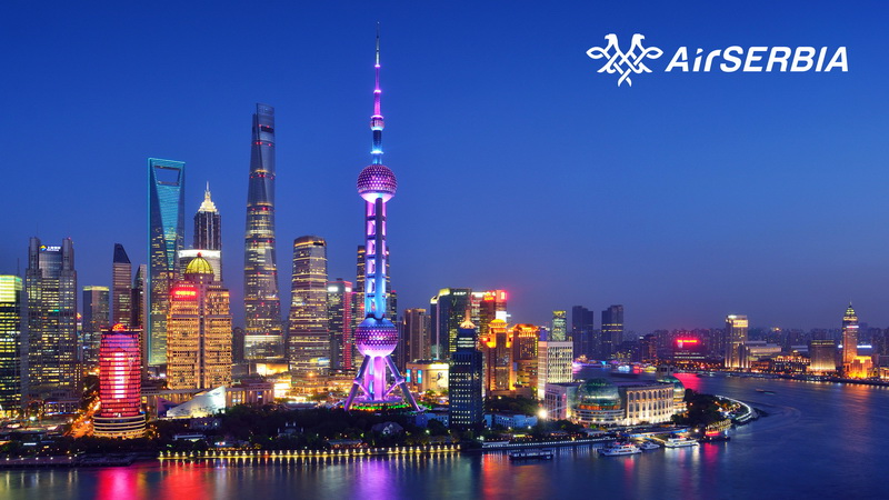 Air Serbia anunță lansarea unui nou zbor spre Republica Populară Chineză