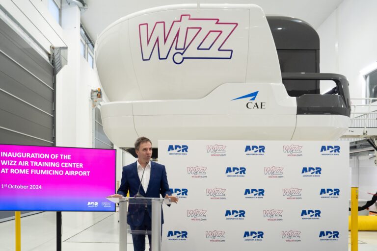 Inaugurarea noului centru Wizz Air de pregatire a pilotilor din Roma - 1 octombrie 2024_2