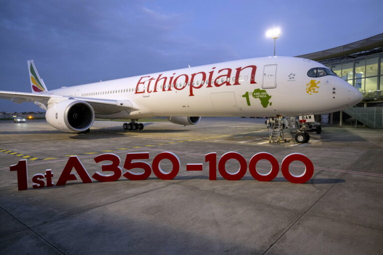 Ethiopian Airlines: ,,Prima aeronavă Airbus A350-1000 a fost livrată de reprezentanții Airbus”