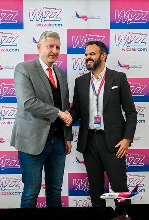 Wizz Air extinde baza operațională de pe Aeroportul Internațional din Sibiu