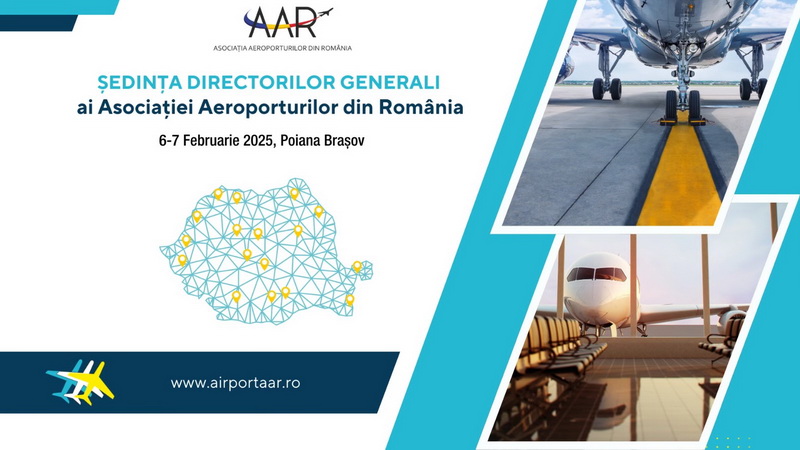 Au început lucrările primului eveniment important organizat de Asociația Aeroporturilor din România din 2025