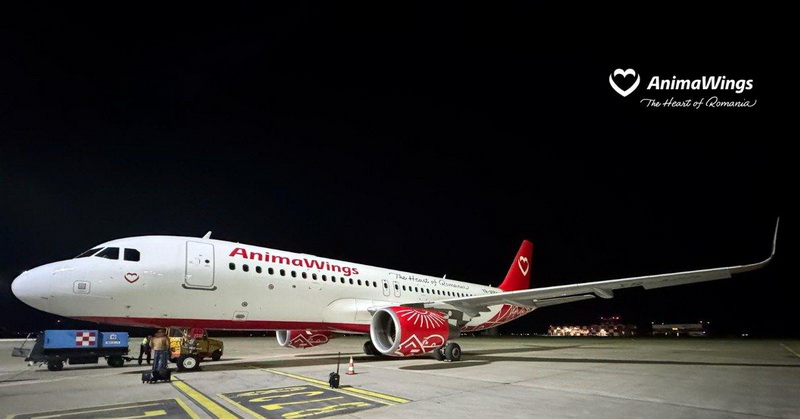 AnimaWings programează trei zboruri noi din octombrie