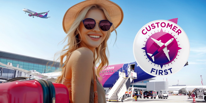 Wizz Air lansează astăzi programul „Customer First Compass”