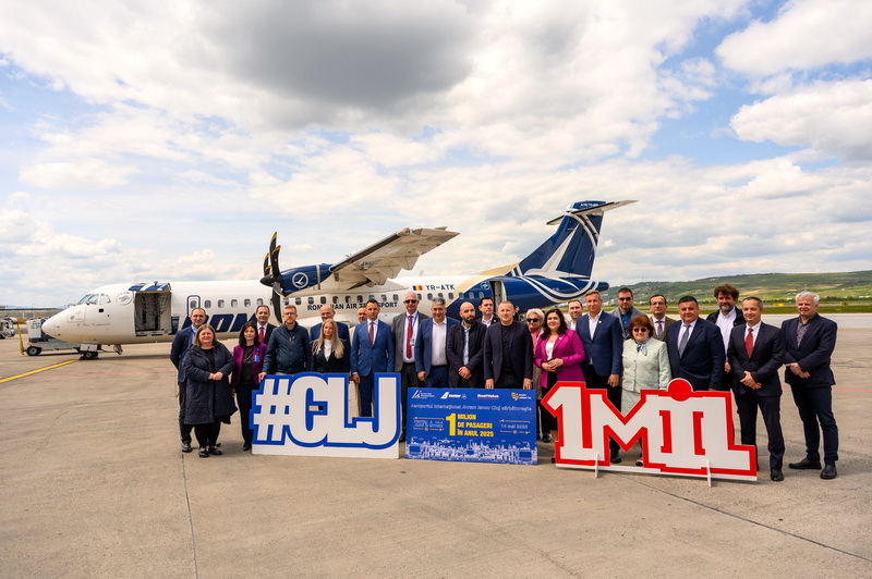 Aeroportul Internațional Cluj depășește pentru a 14-a oară un prag important