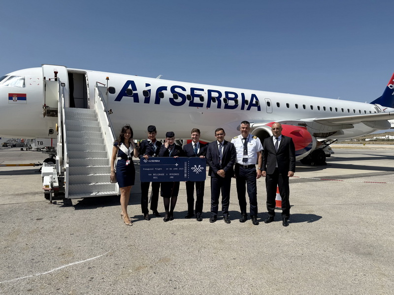 Air Serbia a operaționalizat zborurile spre o destinație îndrăgită din Grecia