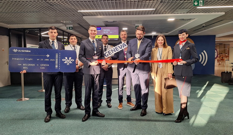 Air Serbia reia zborurile spre o destinație din Elveția