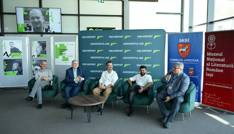 Aeroportul Internațional Iași devine scena unui eveniment artistic unic în Europa – „Sculpture OPEN AIRport”
