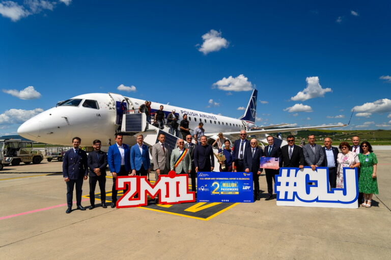 O zi importantă pe Aeroportul Internațional ,,Avram Iancu” din Cluj Napoca