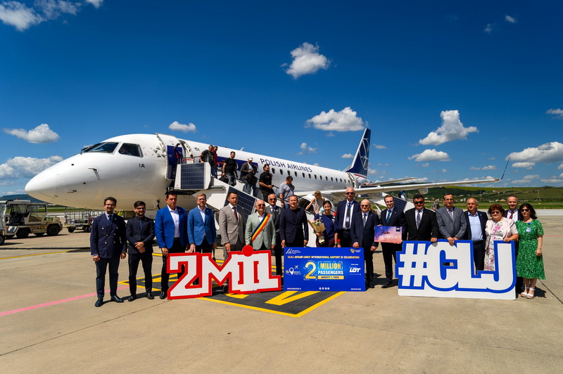 O zi importantă pe Aeroportul Internațional ,,Avram Iancu” din Cluj Napoca