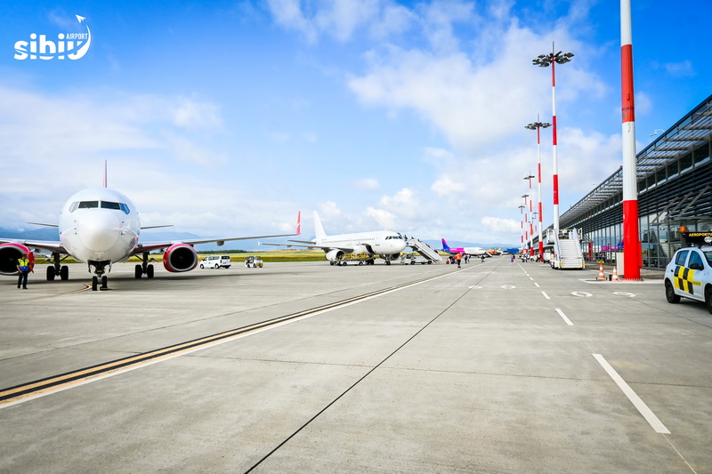 Aeroportul Internațional Sibiu depășește un prim prag important din istoria sa