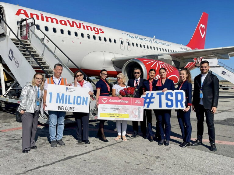 Aeroportul Internațional ,,Traian Vuia” Timișoara depășește un prim prag important