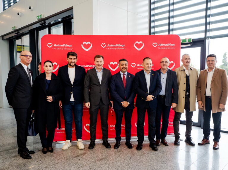 Aeroportul Internațional Craiova: ,,AnimaWings realizează o premieră pentru România”