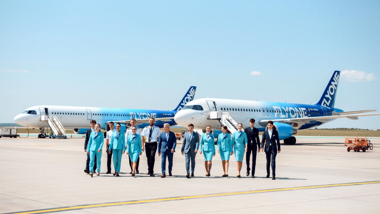O nouă pagină de istorie a companiei aeriene FLYONE