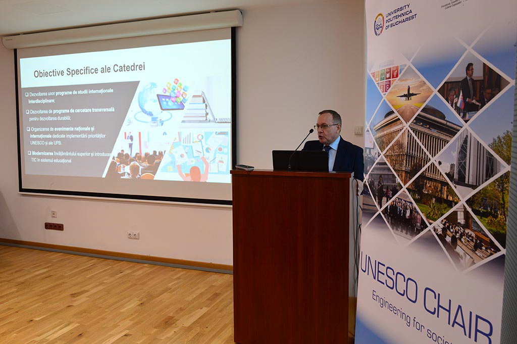 Catedra UNESCO ,,Inginerie pentru societate” vine cu noi programe de masterat