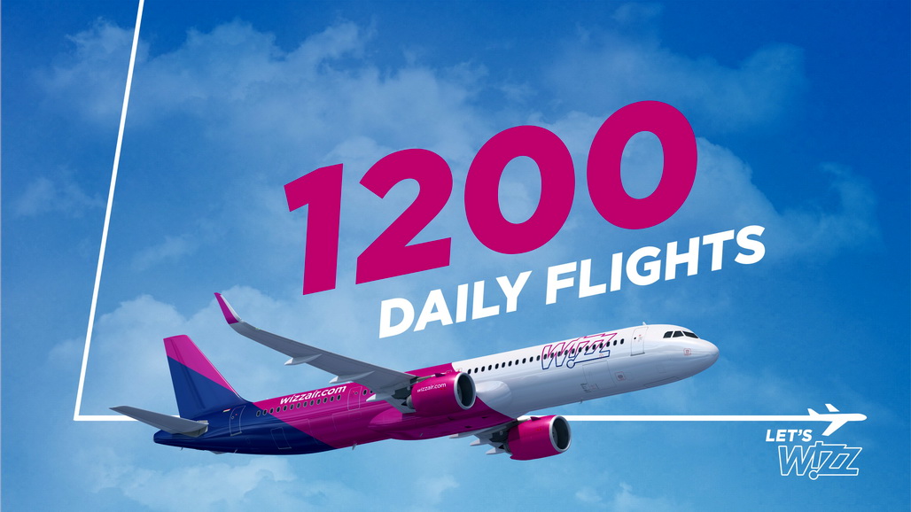 Wizz Air depășește un prag important