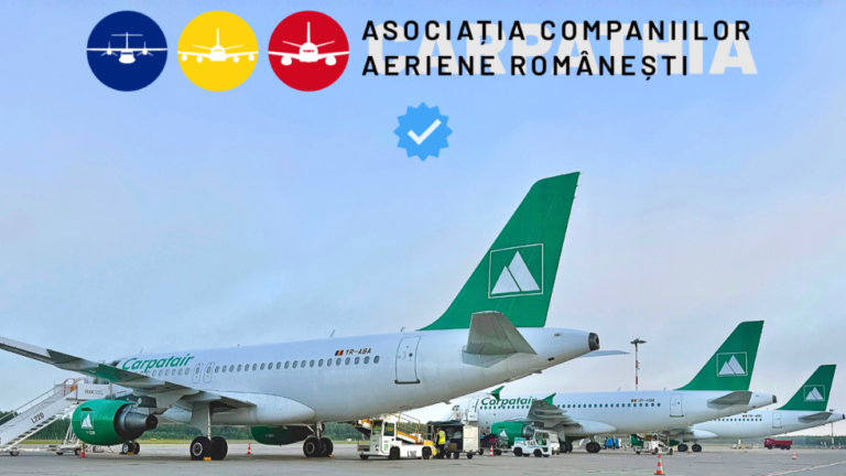 Asociația Companiilor Aeriene Românești ,,Carpathia”: Carpatair devine membru