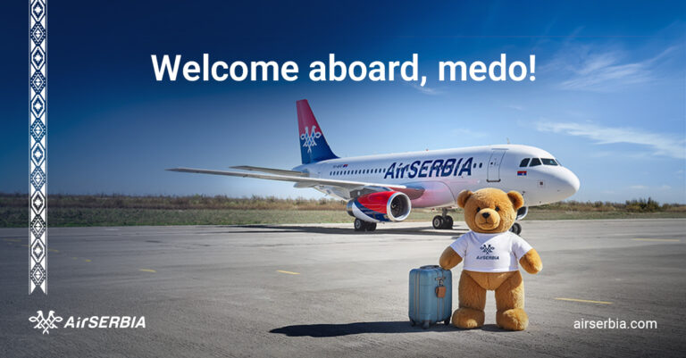 Air Serbia: ,,Ursulețul de pluș revine”