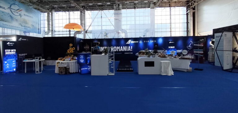 Standul TAROM la BIAS 2026
