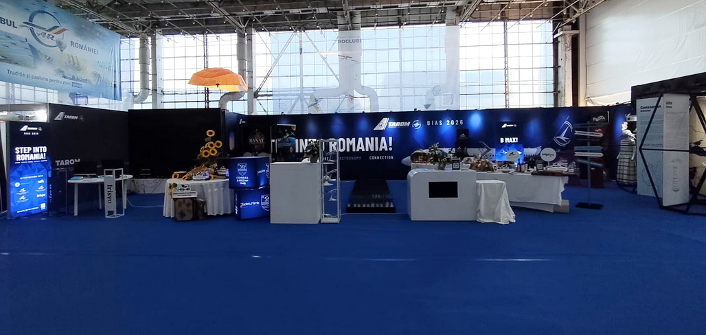 Standul TAROM la BIAS 2026