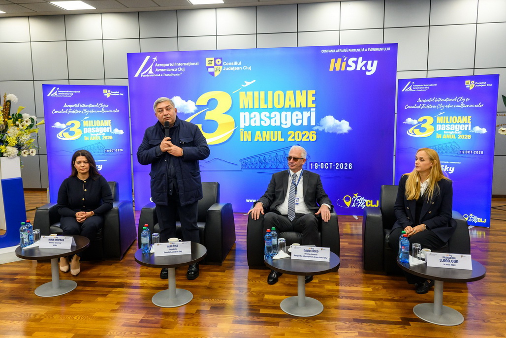 O nouă pagină de istorie a Aeroportului Internațional Cluj a fost scrisă