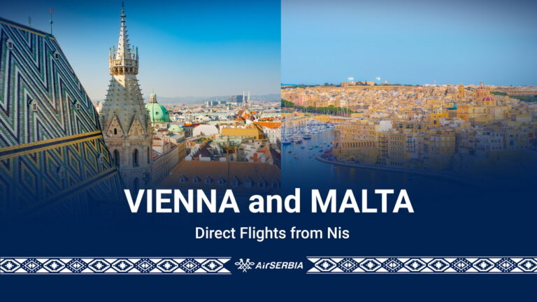 Noi destinații în portofoliul companiei aeriene Air Serbia